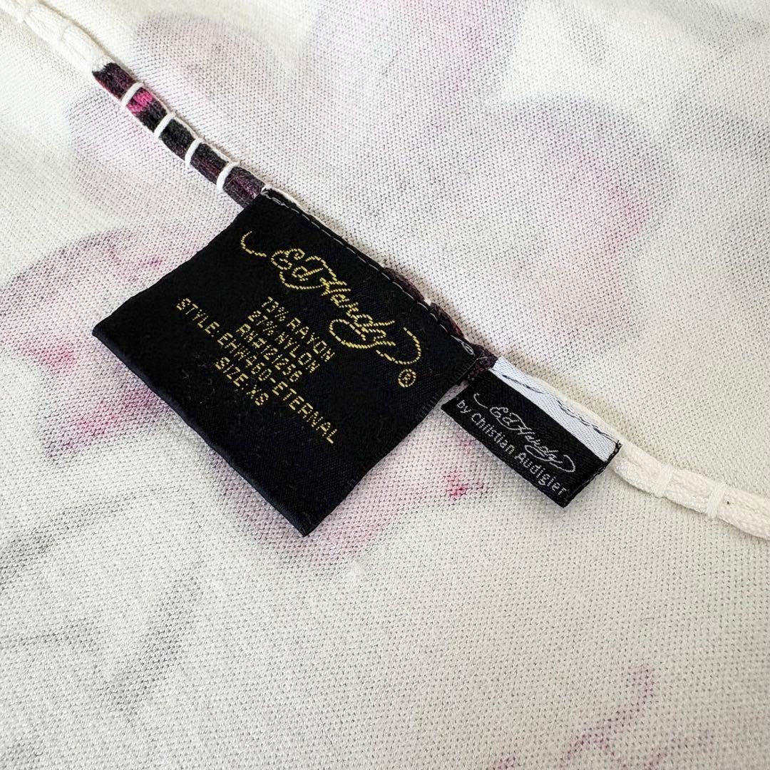 レア品 Ed Hardy ニットジップアップパーカー XS