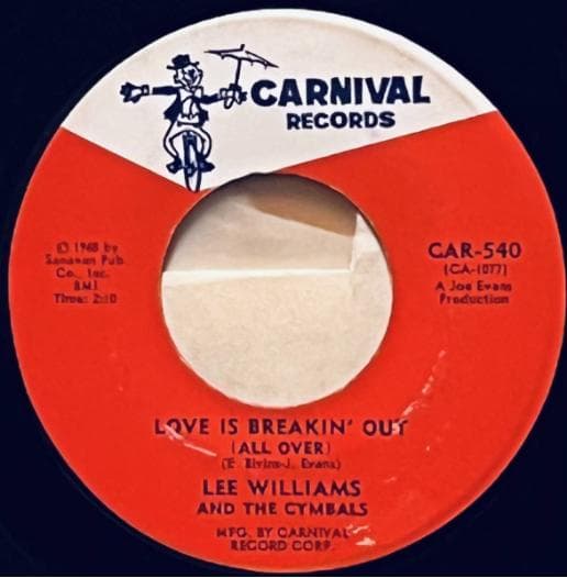 洋楽 Lee Williams And The Cymbals / 'Til ...