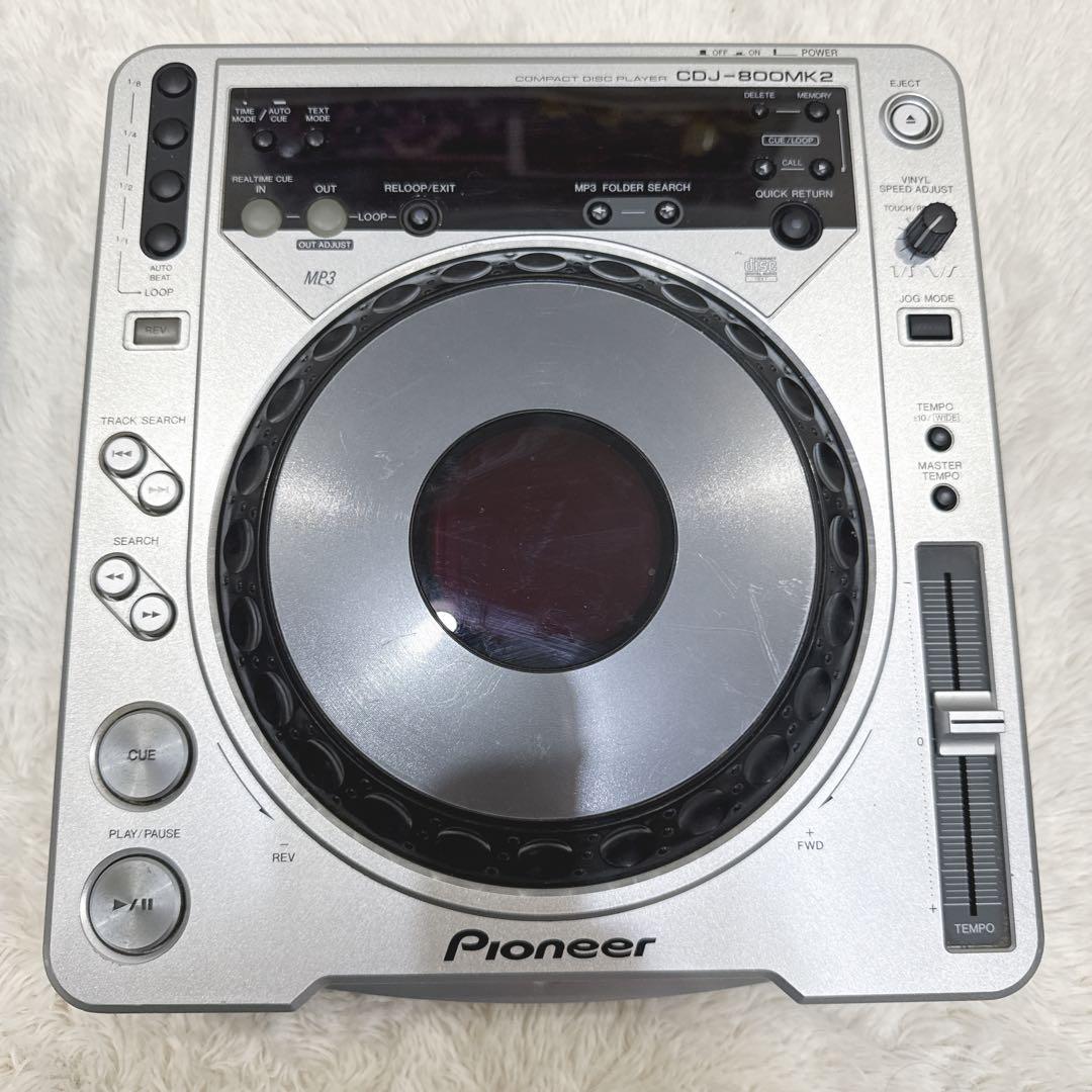 2台セット 動作品 Pioneer CDJ-800MK2 DJ機器 パイオニア