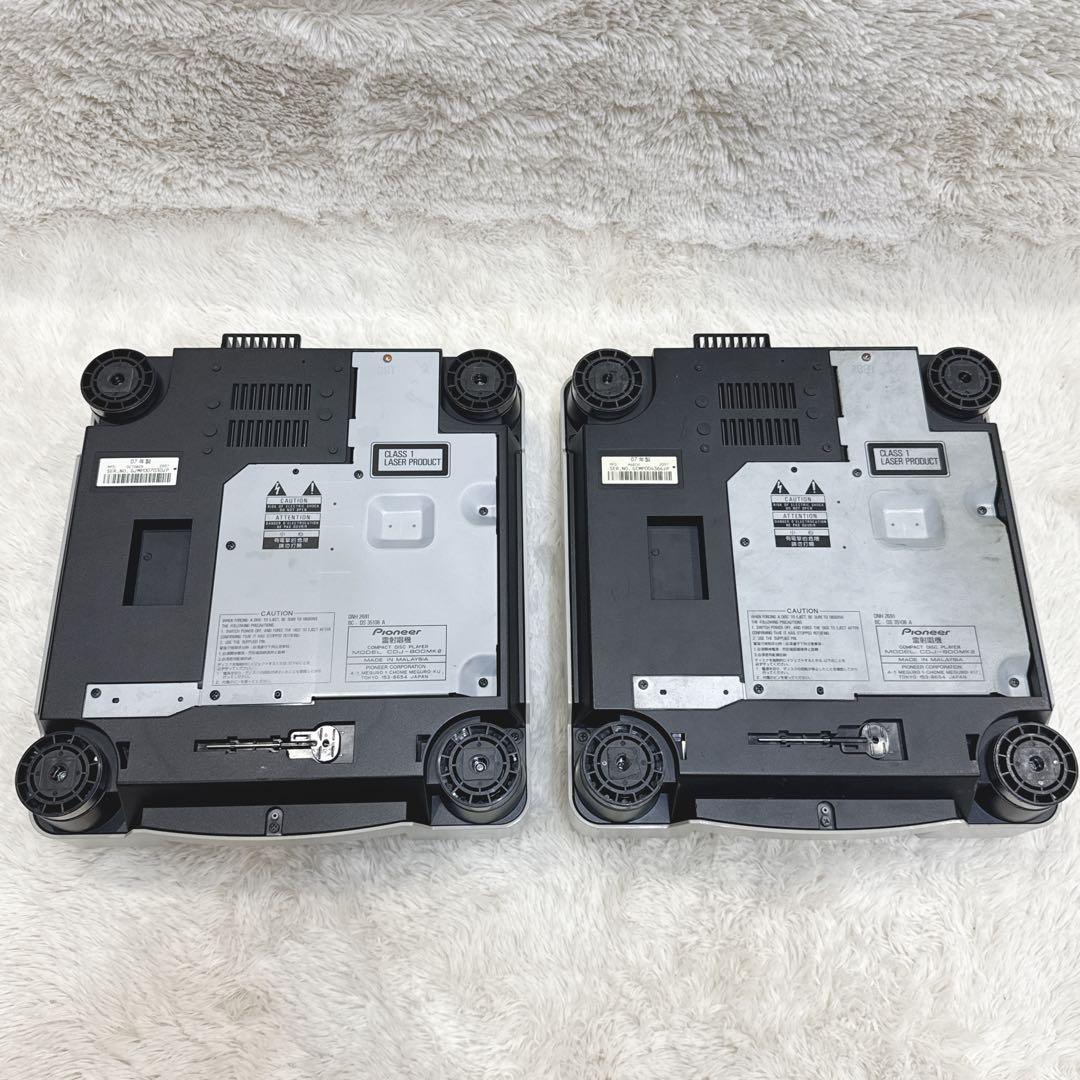 2台セット 動作品 Pioneer CDJ-800MK2 DJ機器 パイオニア
