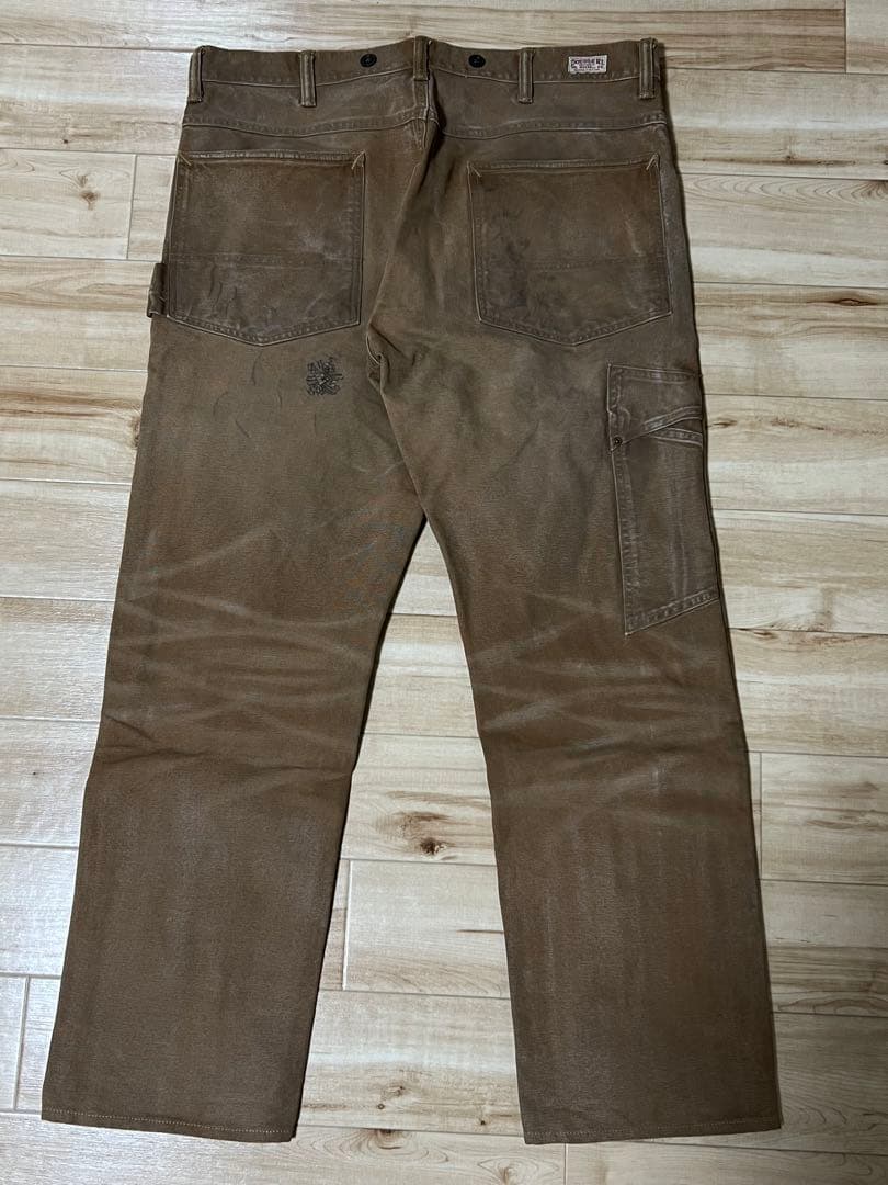 【未使用】RRL ペインター ワークパンツ リペアダメージ加工
