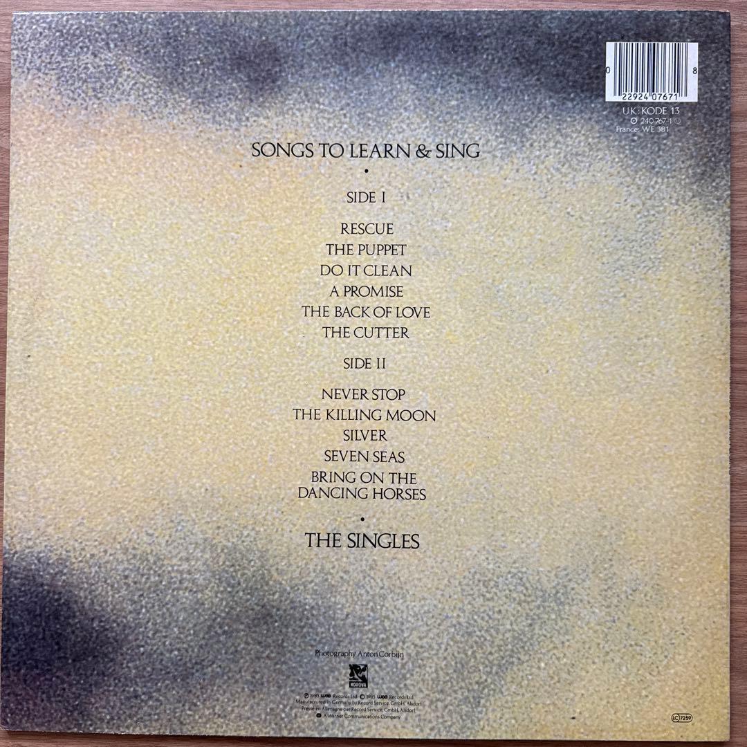 Echo & The Bunnymen – Songs To Learn &…