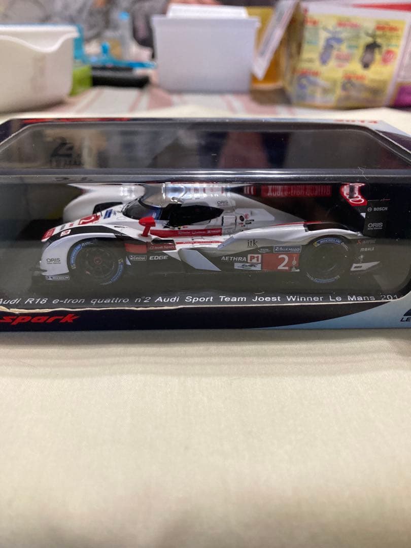 スパーク 1/43 アウディ R18 e-tron LM2014 No.2 優勝