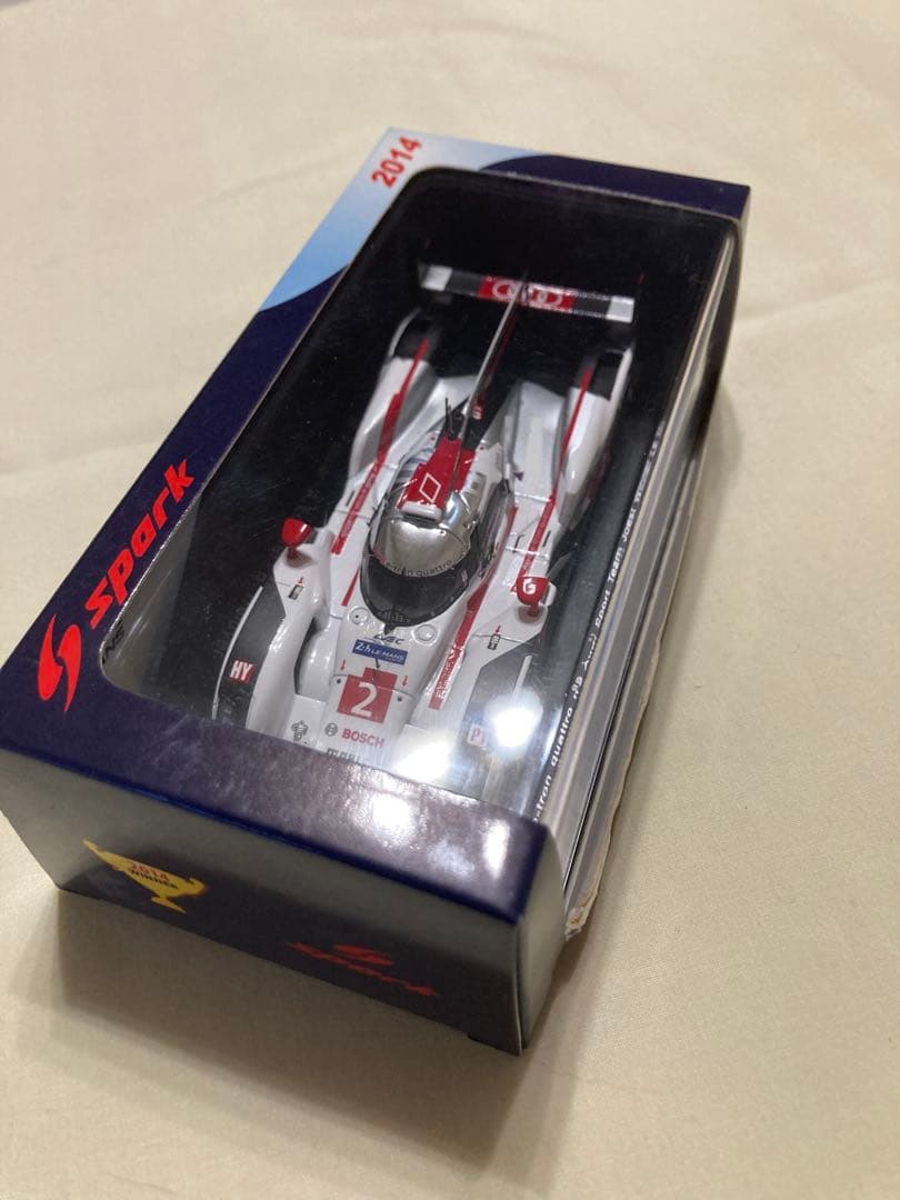 スパーク 1/43 アウディ R18 e-tron LM2014 No.2 優勝