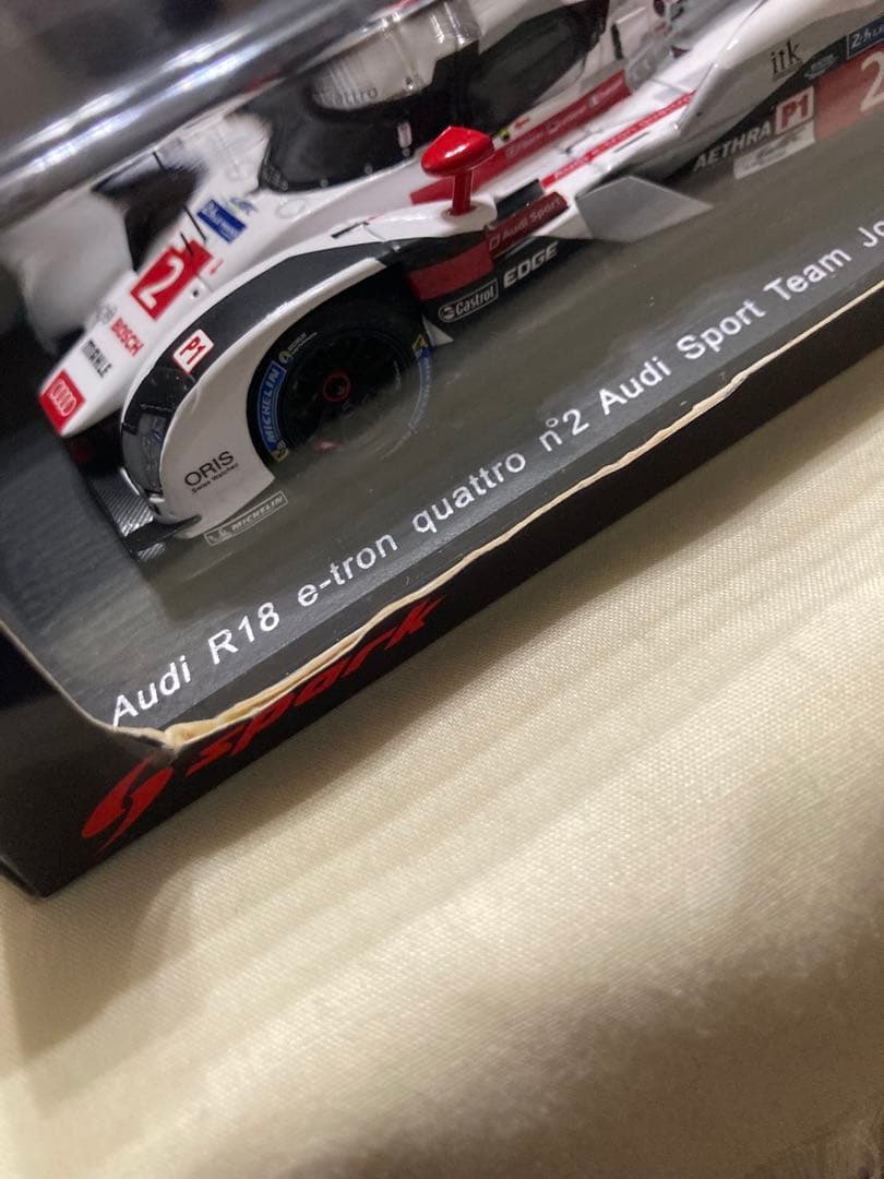 スパーク 1/43 アウディ R18 e-tron LM2014 No.2 優勝