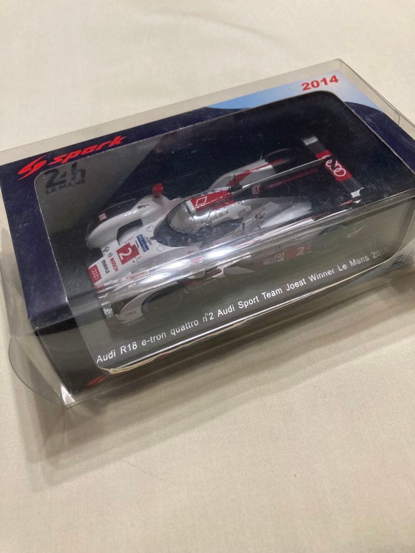 スパーク 1/43 アウディ R18 e-tron LM2014 No.2 優勝