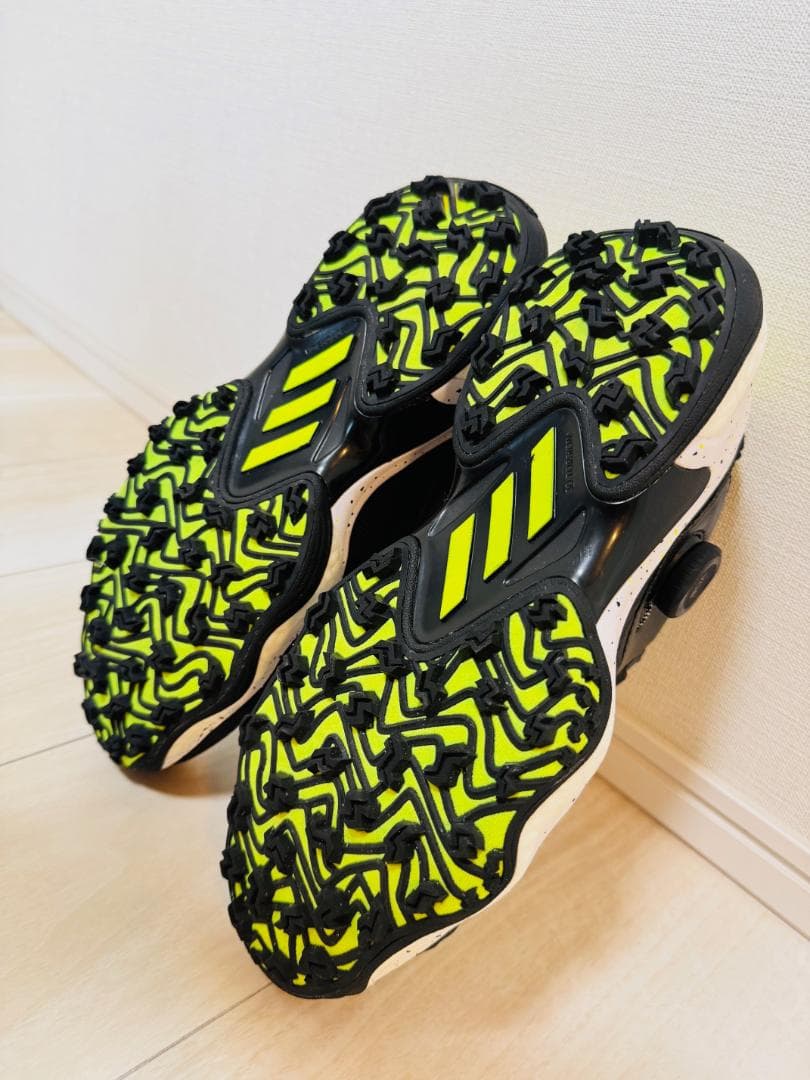 ★美品★adidas コードカオス25ボア ブラック ゴルフ アディダス