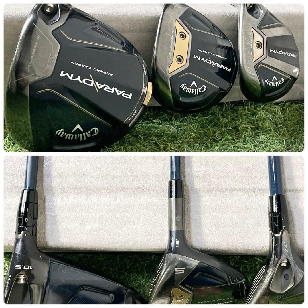 キャロウェイ パラダイム Callaway ゴルフクラブセット SR 11本 右