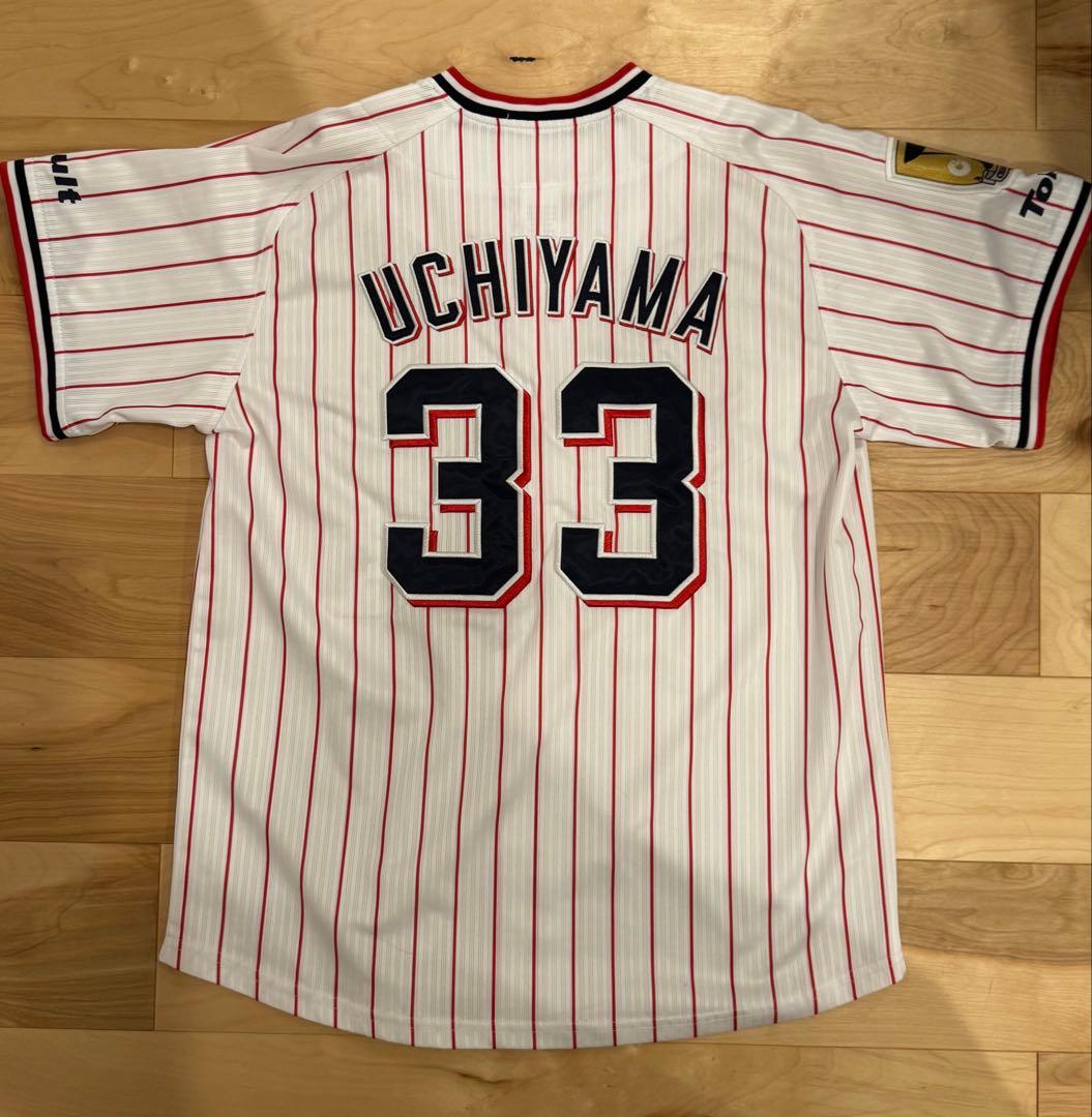 東京ヤクルトスワローズ　内山壮真　ユニフォーム