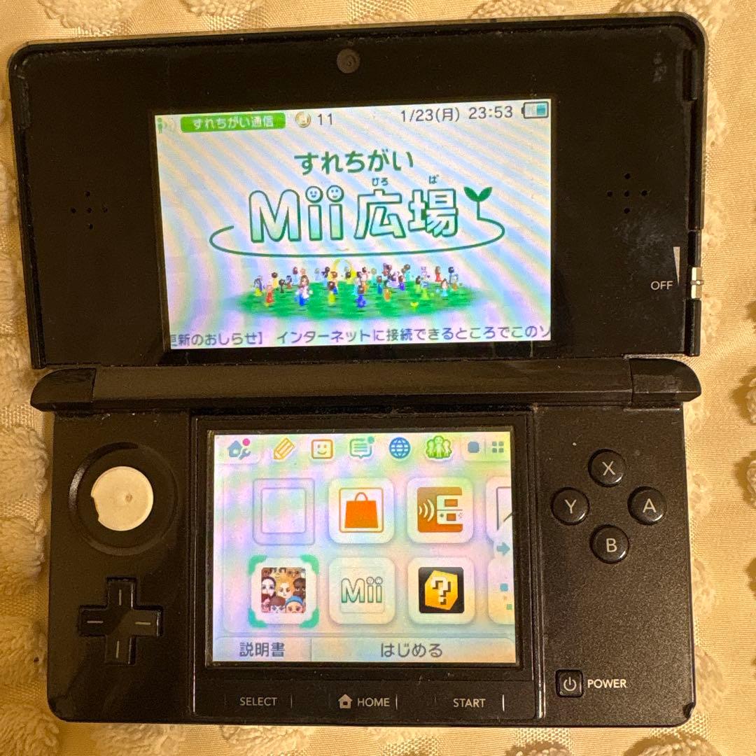 ニンテンドー3DS 本体 スーパーマリオ3Dランド＆ニンテンドッグス 最終値下げ