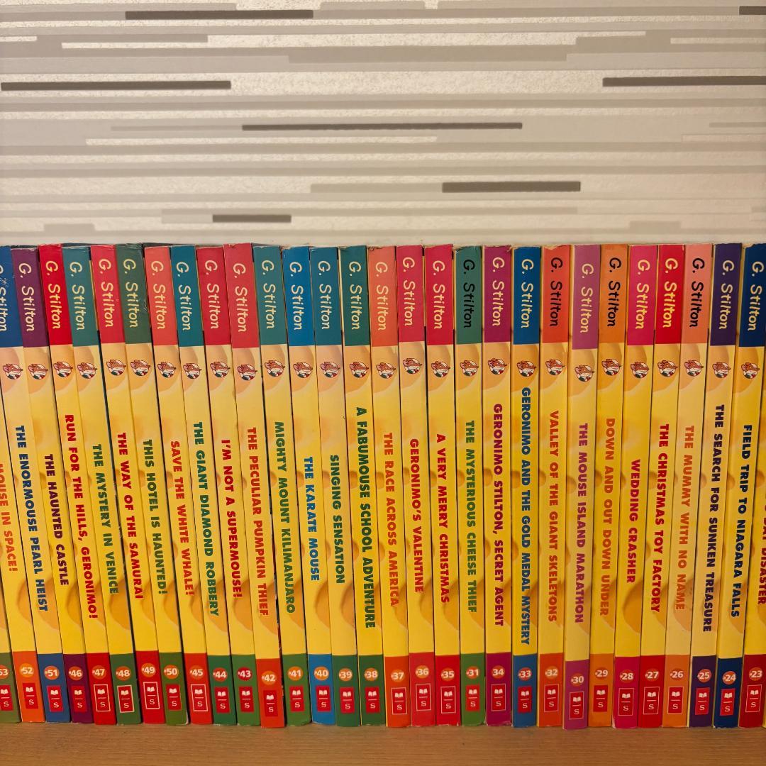 Geronimo Stilton ジェロニモスティルトン 1-68巻セット