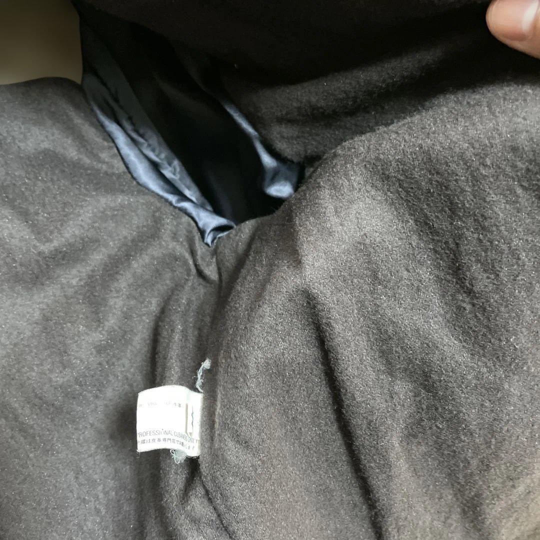 HAUTE スエード ボア襟　ジャケット