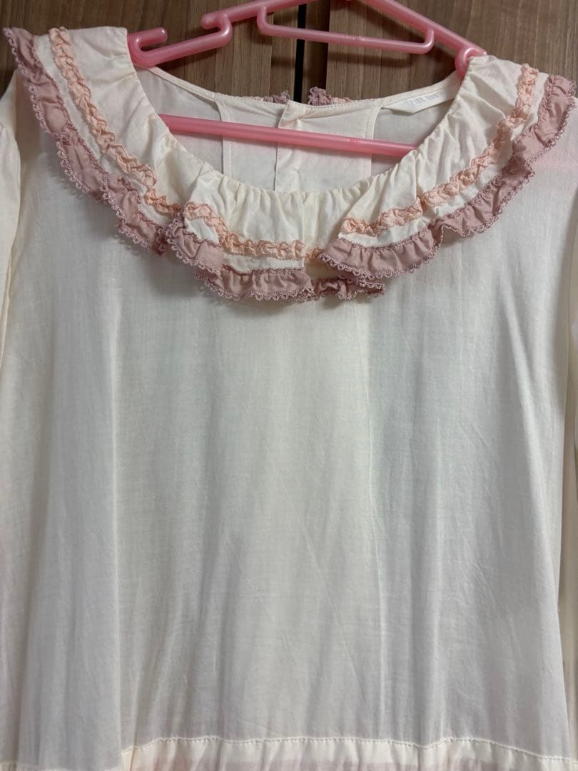 【定価56100円】　ピンクハウス　スイートピー花びらフリルワンピース