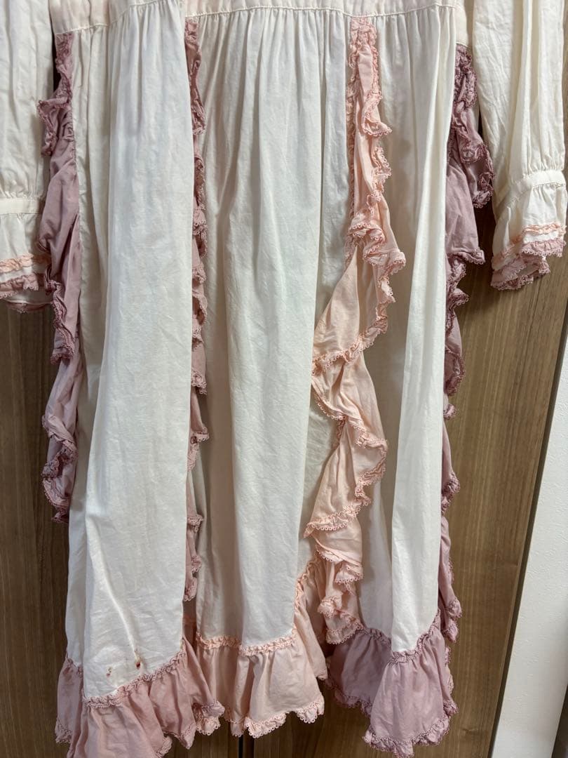 【定価56100円】　ピンクハウス　スイートピー花びらフリルワンピース