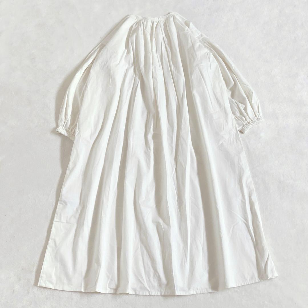 新品　アーバンリサーチドアーズ　ボリュームスリーブワンピース　オフホワイト