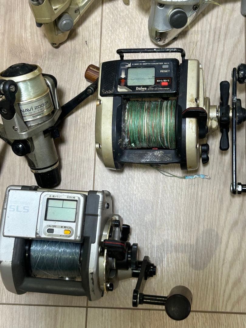 Daiwa, Shimanoリール セット　22個　ジャンク