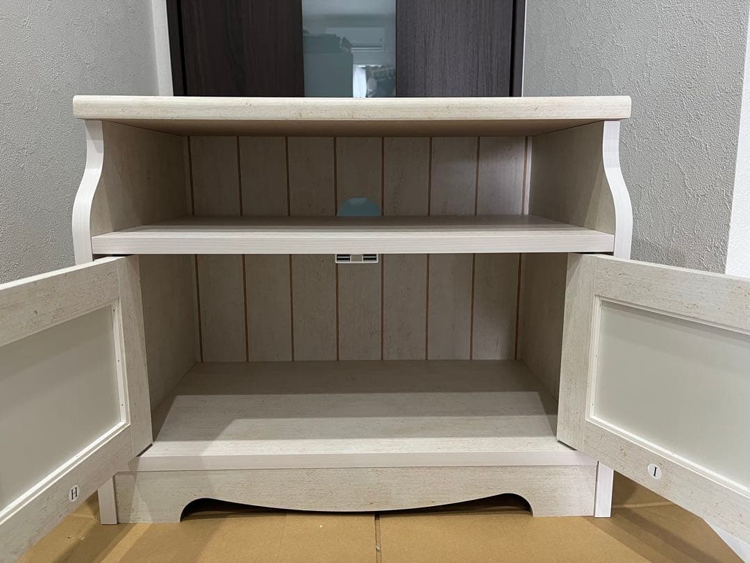ニトリ ローボード リズバレー SLM59WH テレビ台
