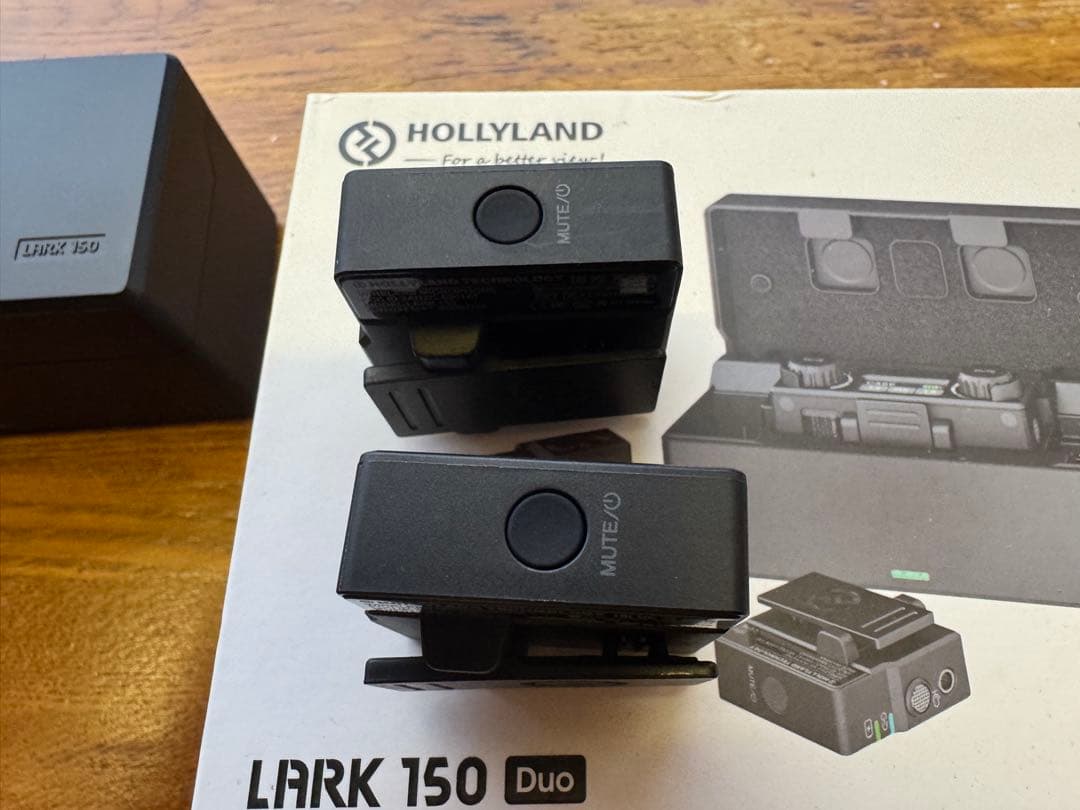 【タイムセール！】HOLLYLAND LARK 150 Duo ワイヤレスマイク