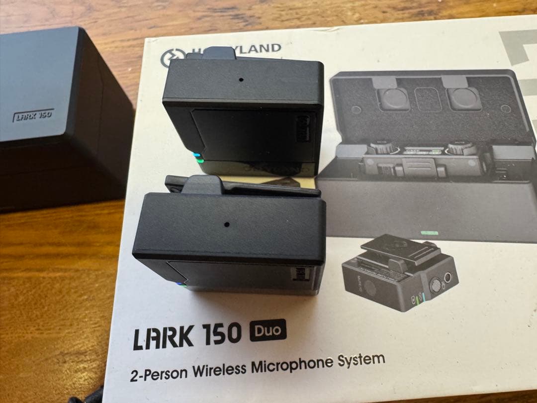 【タイムセール！】HOLLYLAND LARK 150 Duo ワイヤレスマイク