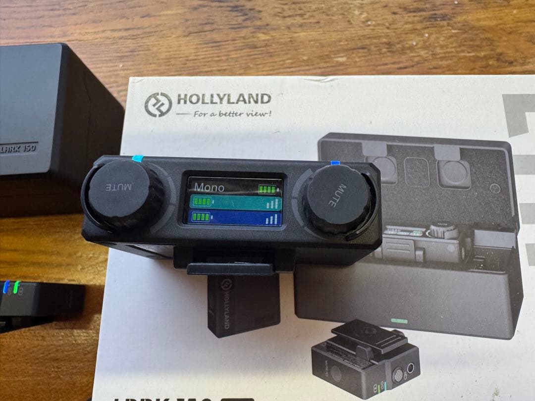 【タイムセール！】HOLLYLAND LARK 150 Duo ワイヤレスマイク