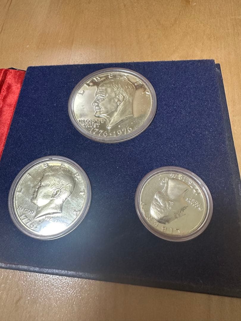 春*番様 アメリカ建国200周年記念 シルバープルーフセット 3種【銀貨3枚・4