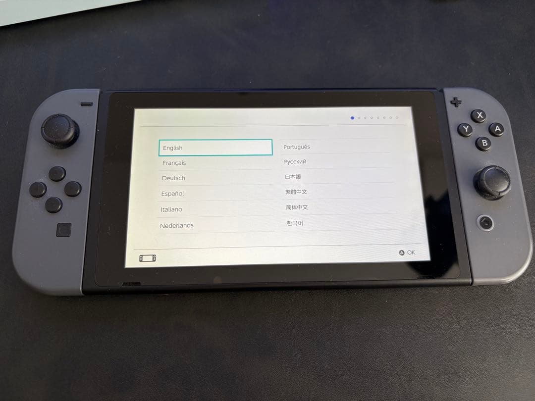 日*️様 初期 Nintendo Switch 本体 グレー