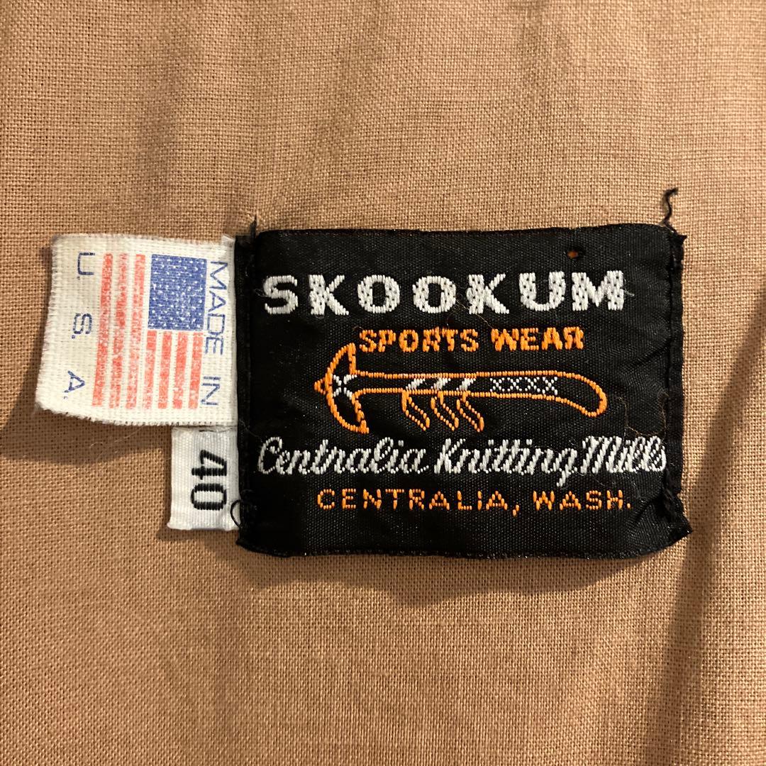 ★SKOOKUM★USA製 スタジャン　ファラオジャケット　size 40