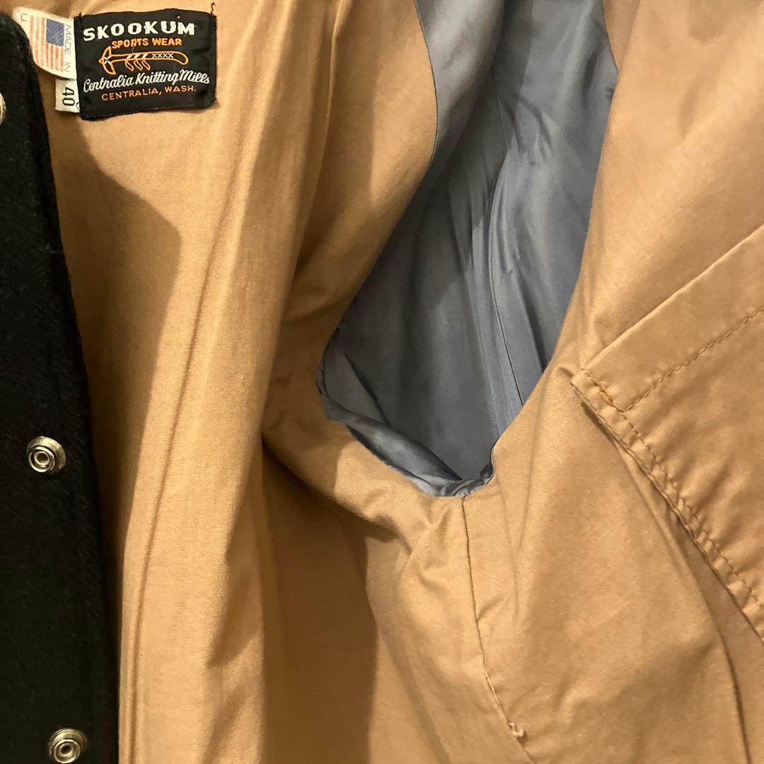 ★SKOOKUM★USA製 スタジャン　ファラオジャケット　size 40