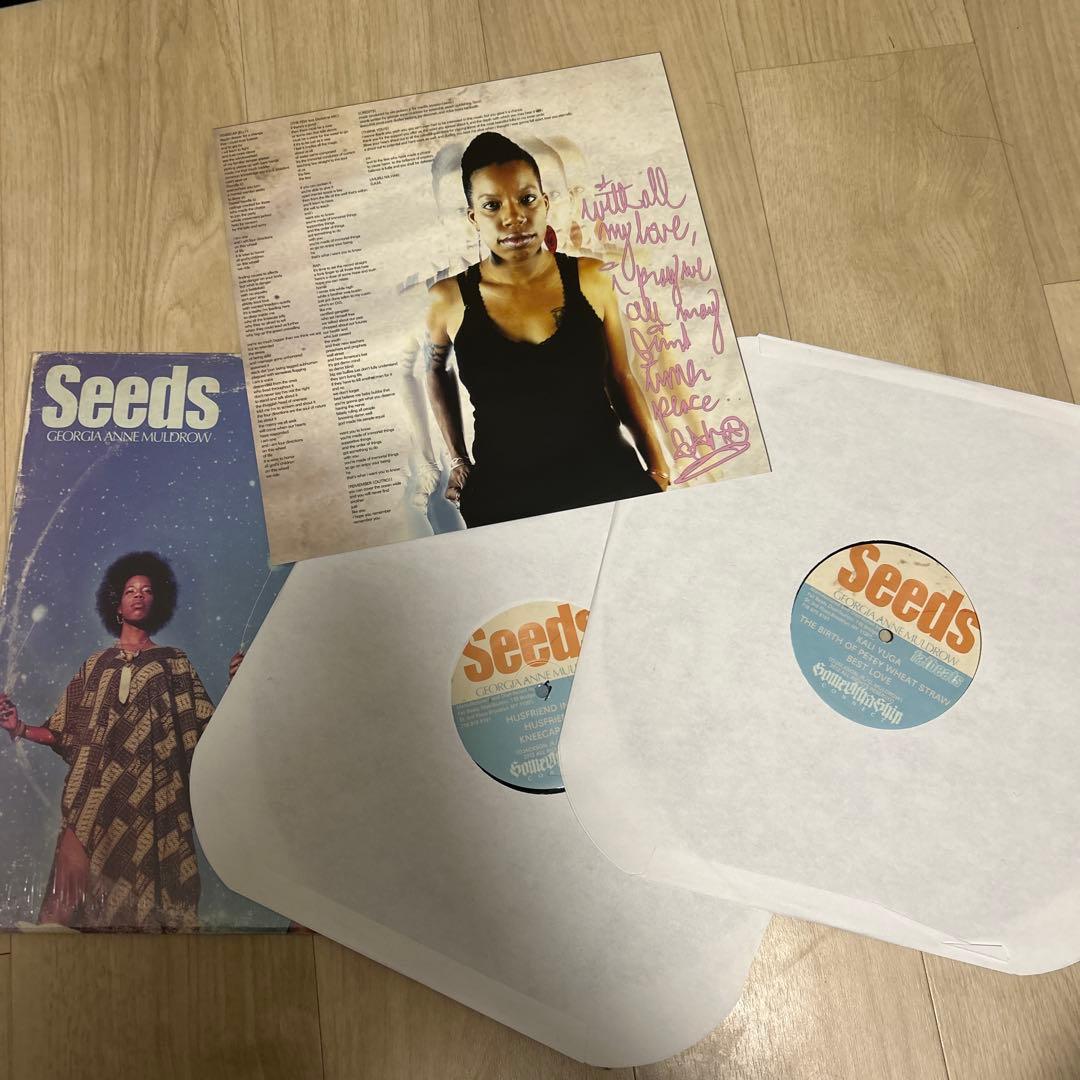 Seeds / ia Anne Muldrow 1stプレス