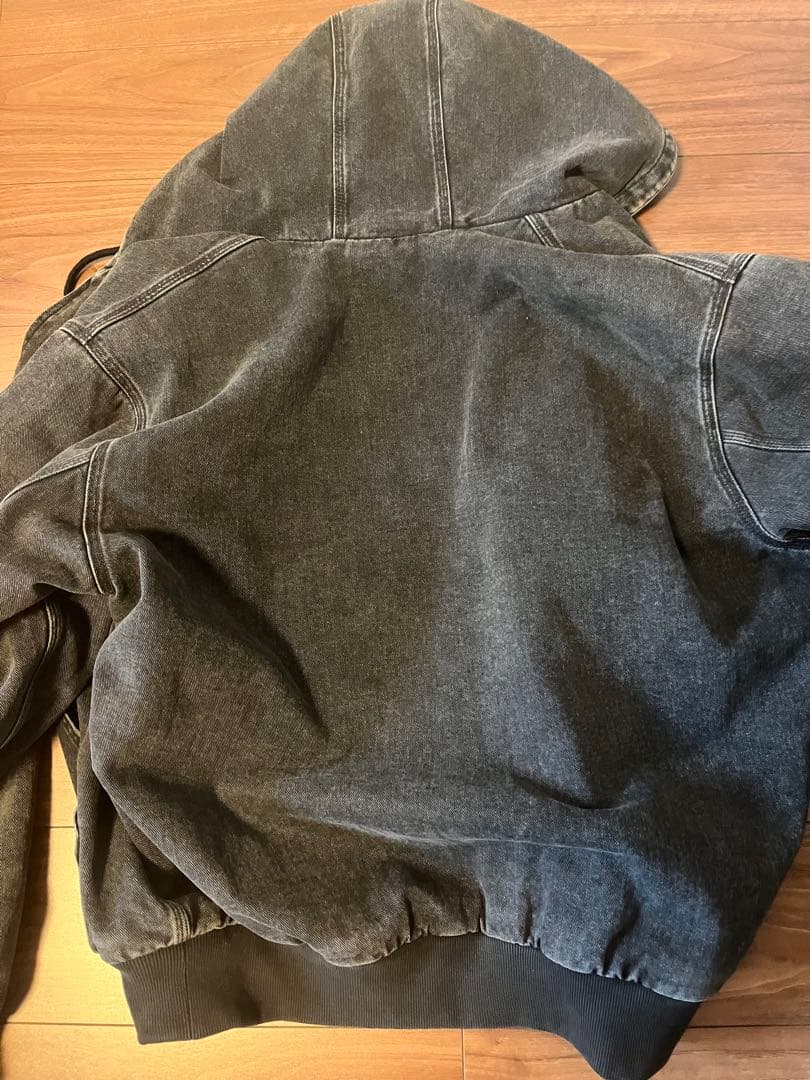 【美品】Carhartt WIPアクティブジャケット 黒 サイズ L
