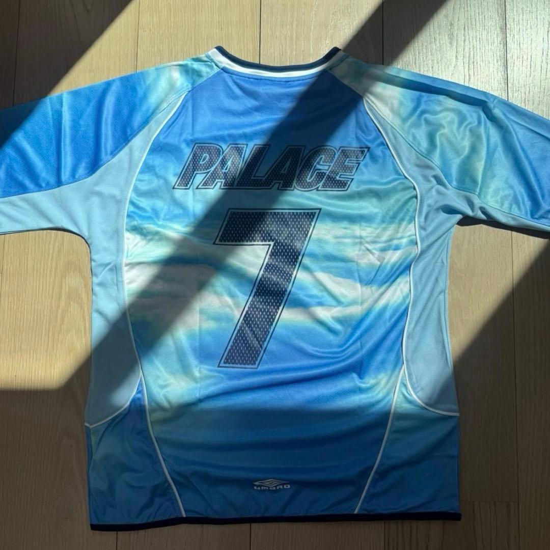 ウェア PALACE UMBRO AWAY SHIRT DREAM SKY size M