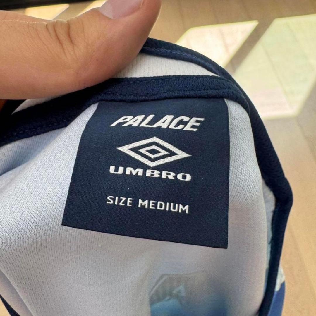 ウェア PALACE UMBRO AWAY SHIRT DREAM SKY size M