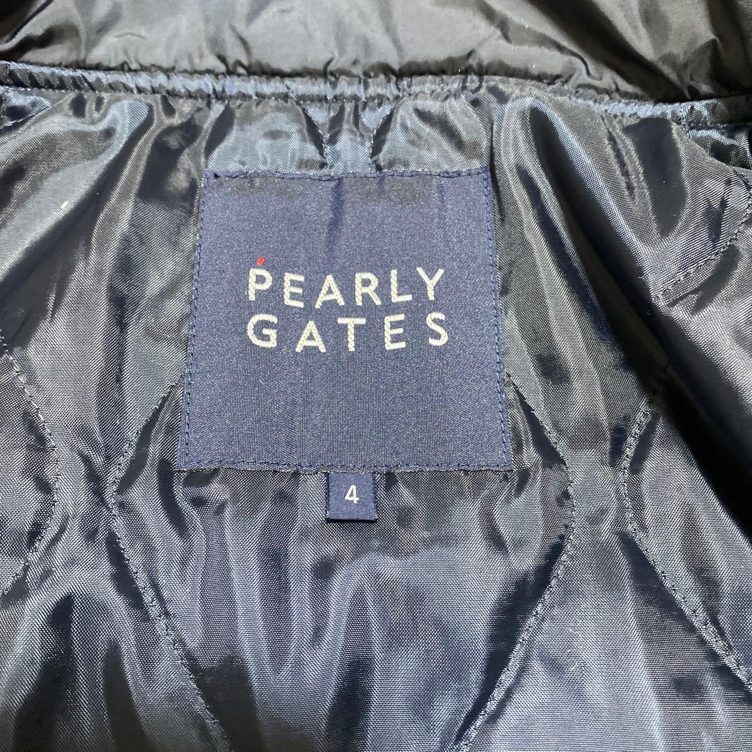 ⭐️PEARLY GATES 中綿入り　ナイロンニットジャケット　ゴルフ　4＊QJ