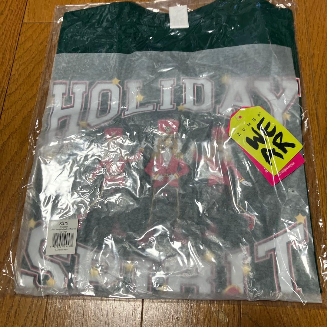 Zumba 新作　クリスマス Tシャツ　 XS/S