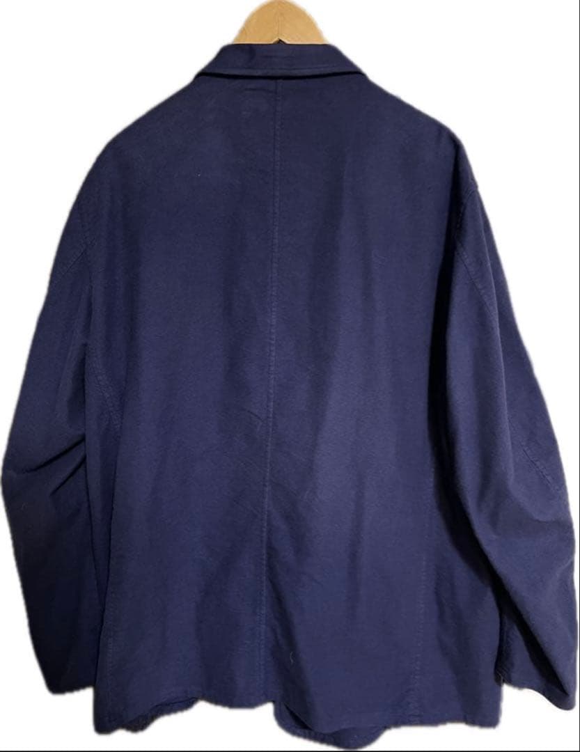 COMOLI 25AW コットンネル ジャケット ロイヤルブルー 2