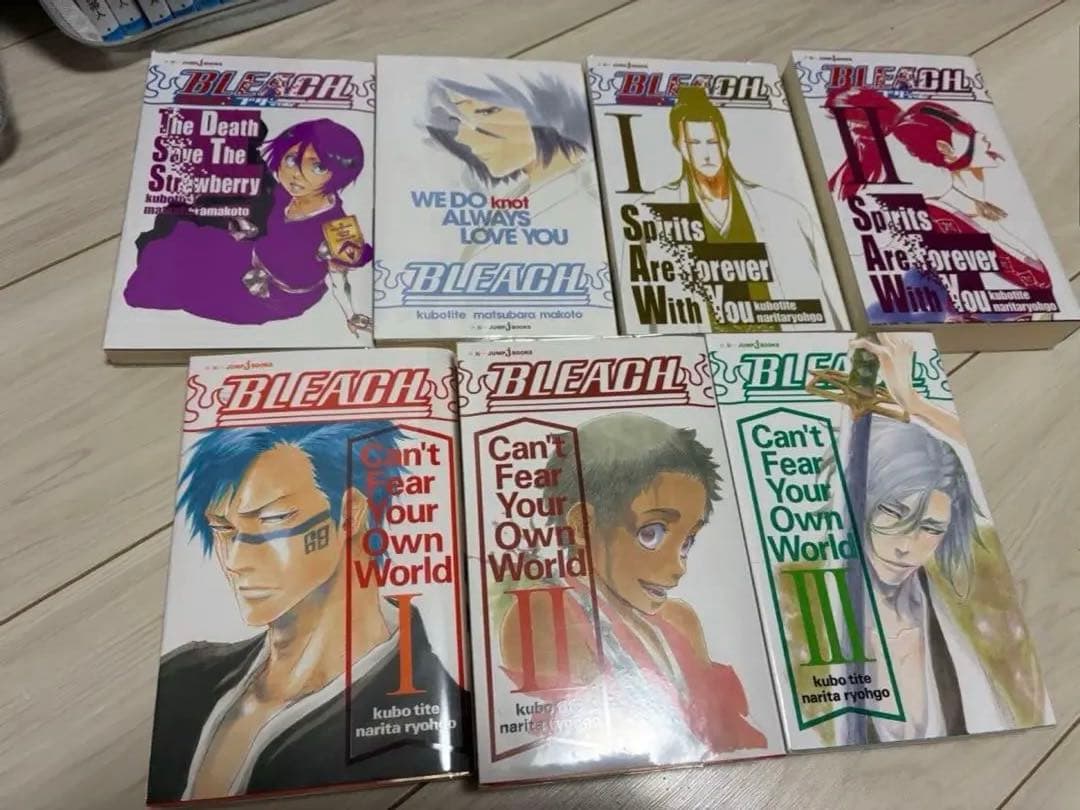 超美品　BLEACH 1-74巻　全巻セット　小説付き　ブックカバー　ブリーチ