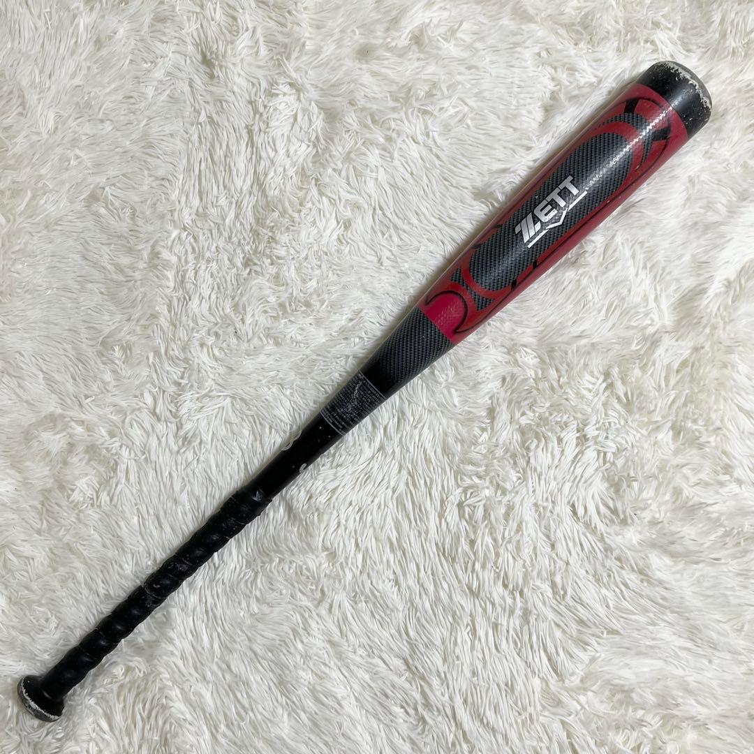 【良品】 BLACK CANNON STⅡ 78cm 軟式バット ZETT