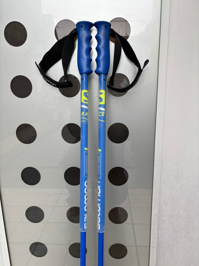 サロモン　salomon S/RACE ポール　ストック　カーボン製　110cm