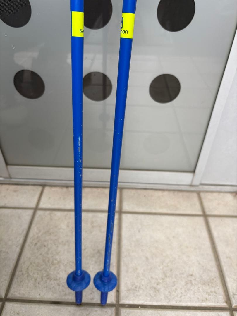 サロモン　salomon S/RACE ポール　ストック　カーボン製　110cm
