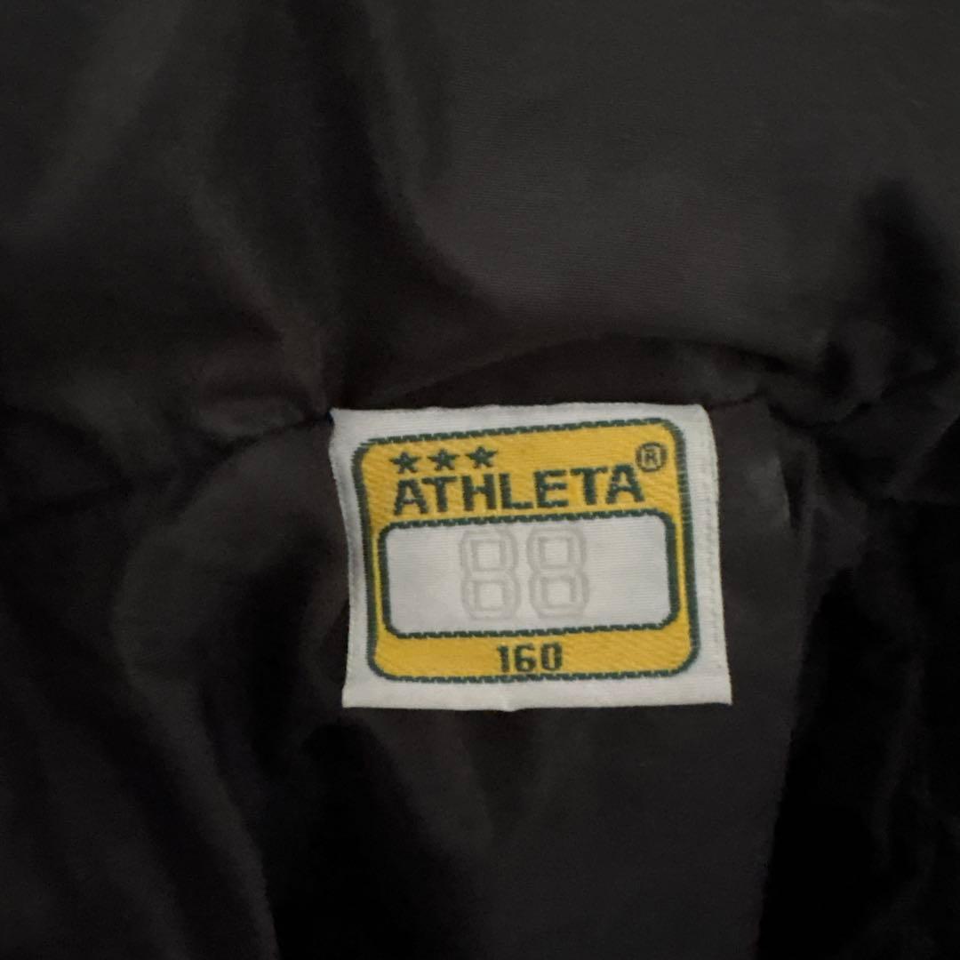 ATHLETA ブラック ベンチコート　160cm