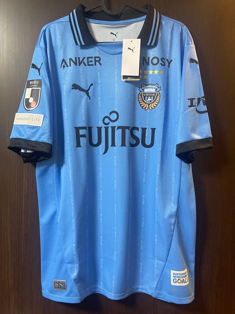 新品未使用 川崎フロンターレ 2025 ユニフォーム 三浦颯太 XXL
