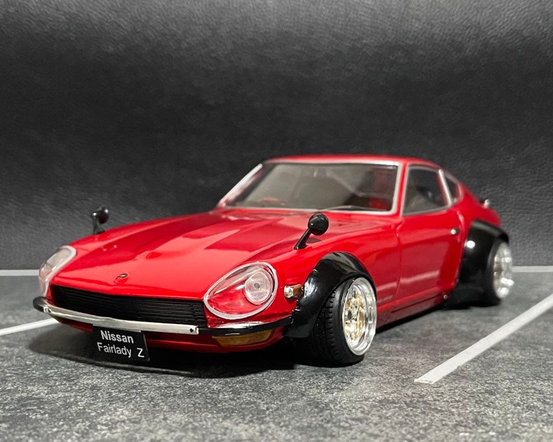 デックン　1/24 アシェット 国産名車 フェアレディ240Z改 カスタム