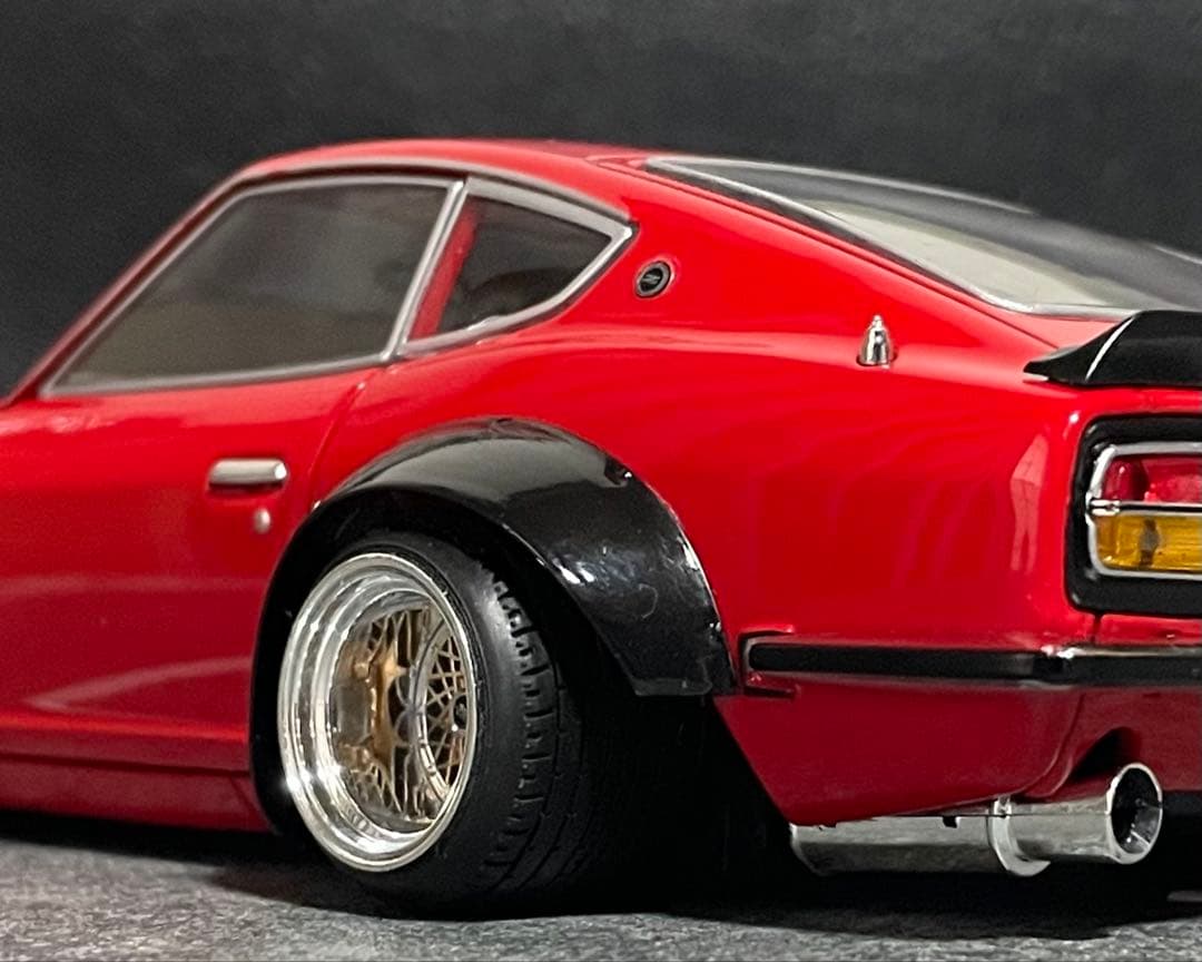デックン　1/24 アシェット 国産名車 フェアレディ240Z改 カスタム