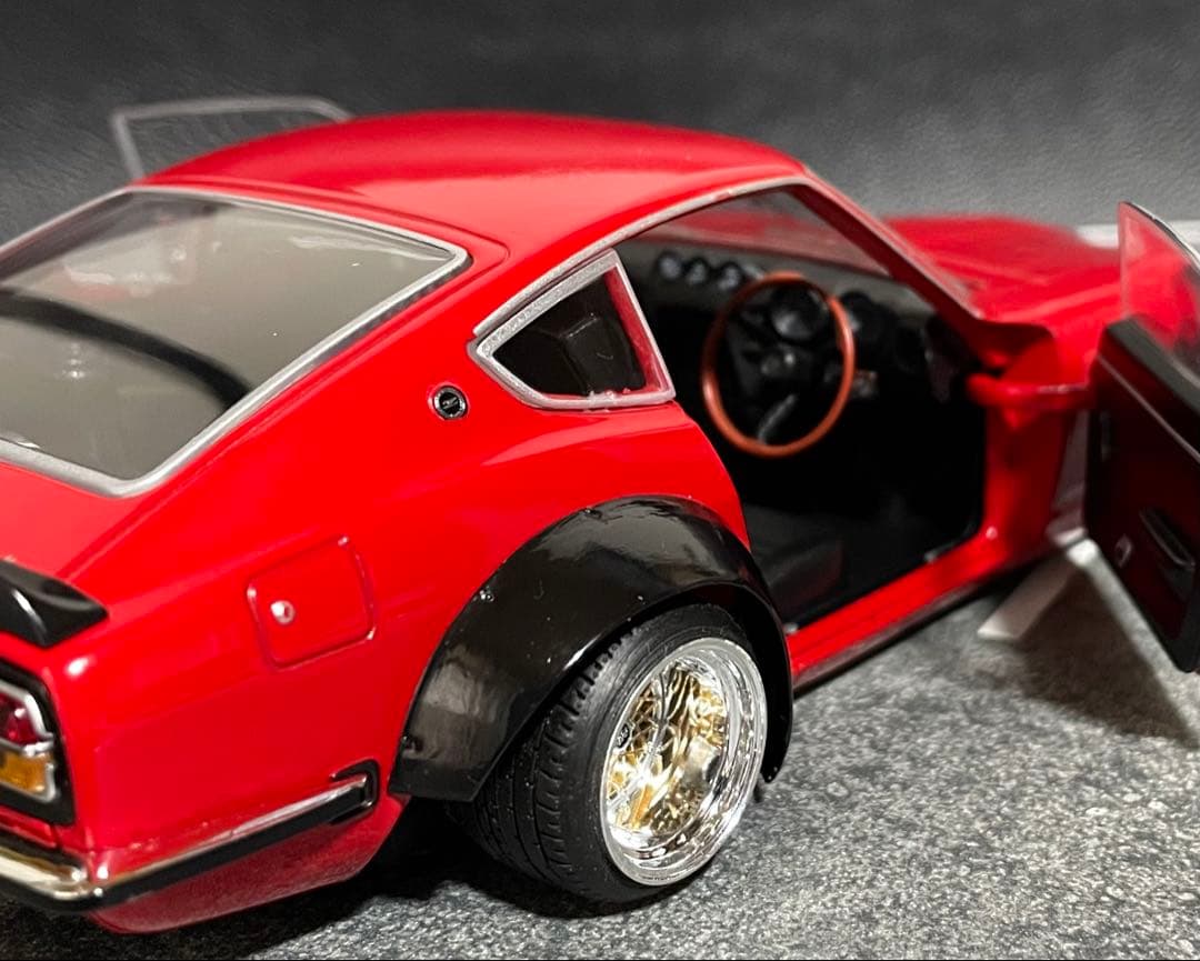 デックン　1/24 アシェット 国産名車 フェアレディ240Z改 カスタム