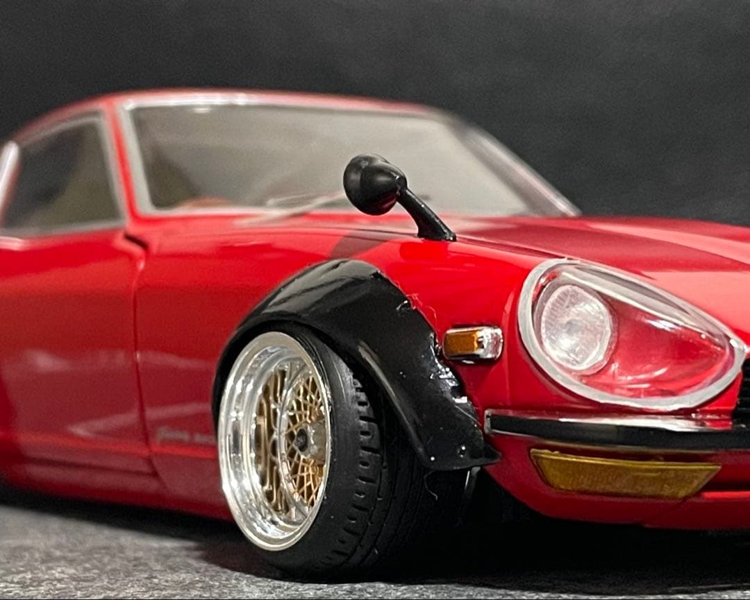 デックン　1/24 アシェット 国産名車 フェアレディ240Z改 カスタム