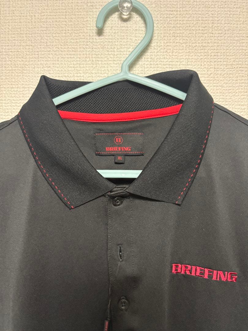 BRIEFING ポロシャツ XL ブラック