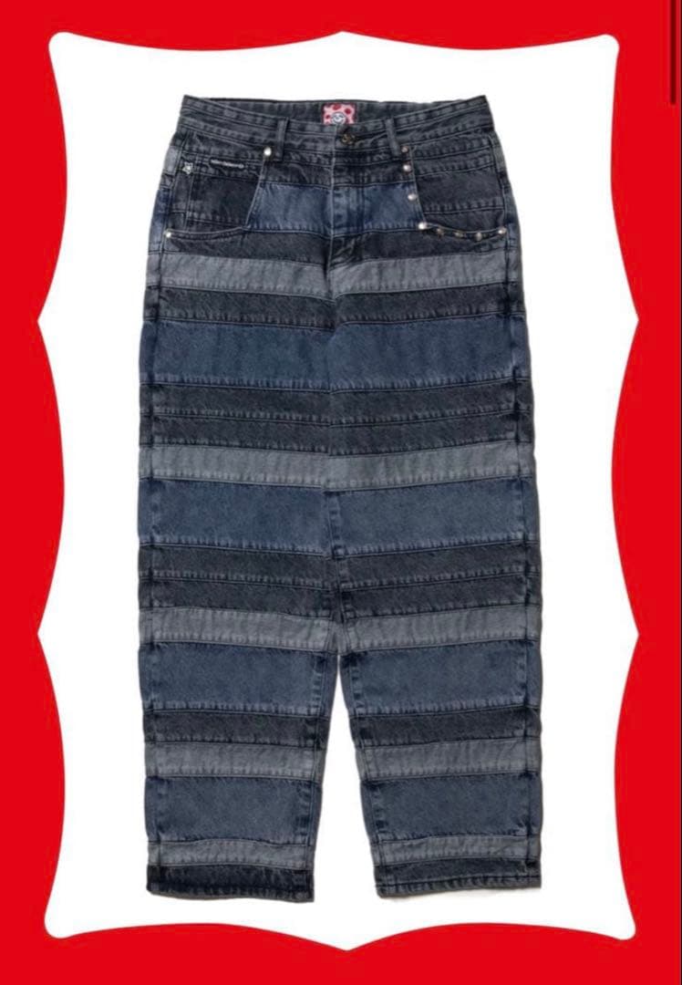 スターチーム　LAYERED STAR JEANS BLUE 32