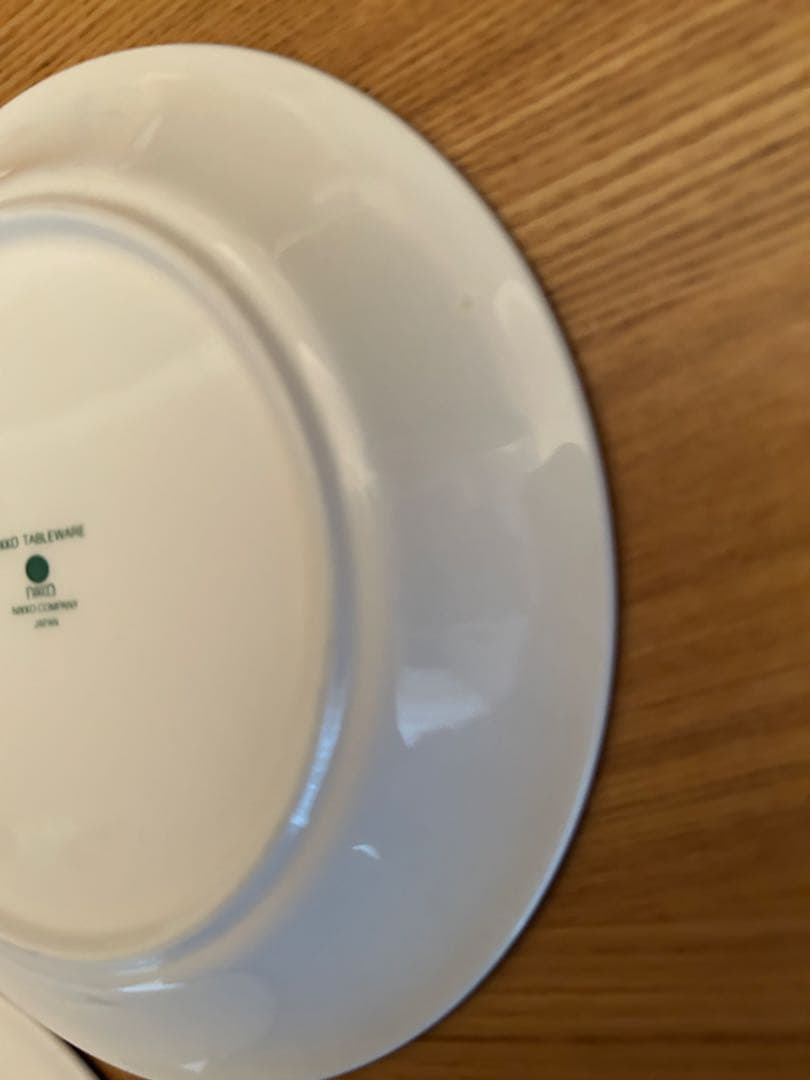 【中古】NIKKO TABLEWARE 青い柄 皿5枚セット