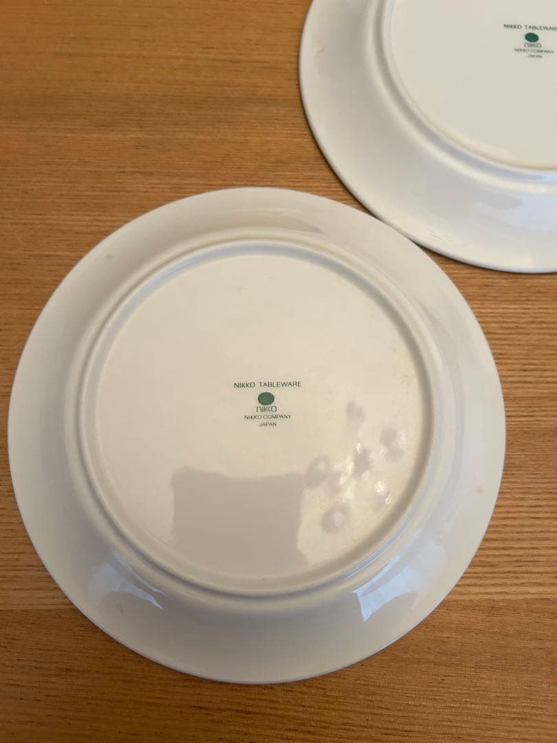【中古】NIKKO TABLEWARE 青い柄 皿5枚セット
