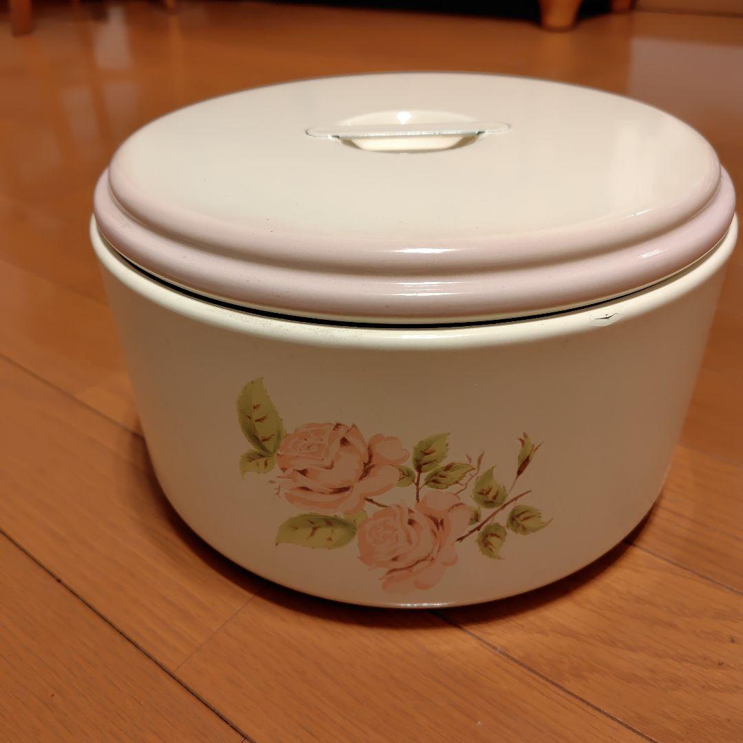 イマン　ダイアナローズ　 ホーロー丸缶セット